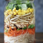 Thai Chicken Noodle Soup in a Jar